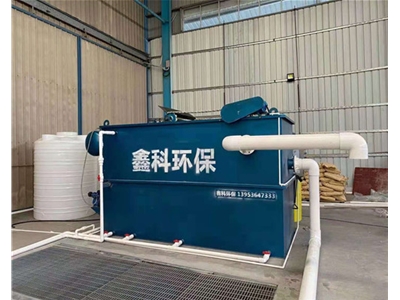 气浮机现场调试出水效果