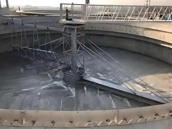 半桥式中心传动刮泥机